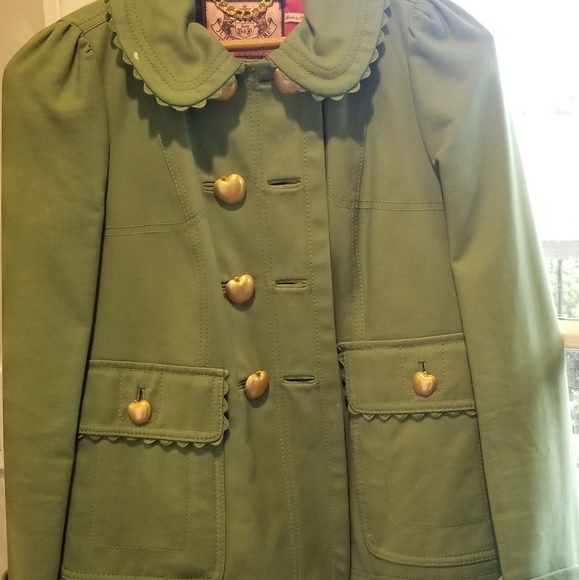 Juicy Couture Adorable Green Apple Jacket - Picture 1 of 8
